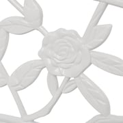 Vidaxl Garden Bench 100 Cm Cast Aluminium White Vidaxl Garden Bench 100 Cm Cast Aluminium White