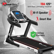 PowerMax 2.0HP, Smart Run ,Auto Lubrication & Auto Inclination Treadmill for Cardio Workout TDA-125