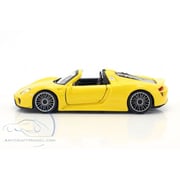 Bburago 21076 1:24 Porsche 918 Spyder Diecast Model Car Bburago 21076 1:24 Porsche 918 Spyder Diecast Model Car