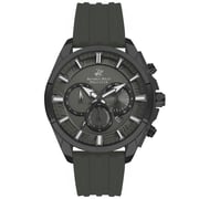 BEVERLY HILLS POLO CLUB Men's Multi Function Green V.Pattern Dial Watch - BP3267X.677 BEVERLY HILLS POLO CLUB Men's Multi Function Green V.Pattern Dial Watch - BP3267X.677