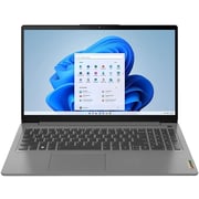 Lenovo IdeaPad 3 Laptop - 12th Gen / Intel Core i7-1255U / 15.6inch FHD / 512GB SSD / 16GB RAM / Shared Intel Iris Xe Graphics / Windows 11 Home / English & Arabic Keyboard / Grey - [82RK006GAX]