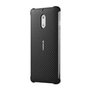 Nokia Carbon Fiber Design Case Black For Nokia 6 - 1A21M9800VA Nokia Carbon Fiber Design Case Black For Nokia 6 - 1A21M9800VA