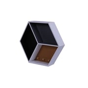 Pan Emirates Hex Wall Shelf White Pan Emirates Hex Wall Shelf White