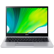 Acer Spin 3 2 in 1 Laptop - 11th Gen Core i7 2.8GHz 16GB 512GB Shared Win11 13.3inch WQXGA Silver English/Arabic Keyboard SP313 51N 73VD (2022) Middle East Version Acer Spin 3 2 in 1 Laptop - 11th Gen Core i7 2.8GHz 16GB 512GB Shared Win11 13.3inch WQXGA Silver English/Arabic Keyboard SP313 51N 73VD (2022) Middle East Version