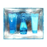Davidoff Cool Water Gift Set For Women (Davidoff Cool Water 100ml EDT + Body Lotion 75ml + Shower Gel 75ml)
