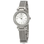 Guess Mini Soho Silver Stainless Steel Analog Watch For Women W1009L1 Guess Mini Soho Silver Stainless Steel Analog Watch For Women W1009L1