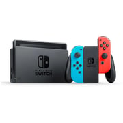 Nintendo Switch V2 Neon Blue/Neon Red Console + 2 Games