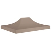 vidaXL Party Tent Roof 4.5x3 m Taupe 270 g/m2 vidaXL Party Tent Roof 4.5x3 m Taupe 270 g/m2