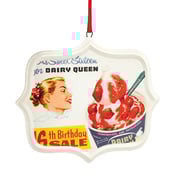 Department 56 Dairy Queen Sweet Sixteen Sentiment Hanging Ornament Department 56 Dairy Queen Sweet Sixteen Sentiment Hanging Ornament