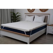 Pan Emirates Latex Polyester Mattress Topper White 180x200x5cm Pan Emirates Latex Polyester Mattress Topper White 180x200x5cm