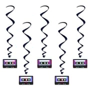 Beistle Cassette Tape Whirls, 3.3-Inch, Multicolor Beistle Cassette Tape Whirls, 3.3-Inch, Multicolor