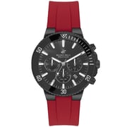 BEVERLY HILLS POLO CLUB Men's Multi Function Gun Black Sunray Dial Watch - BP3248X.658 BEVERLY HILLS POLO CLUB Men's Multi Function Gun Black Sunray Dial Watch - BP3248X.658