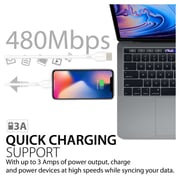 Promate USB-C To Lightning 1.2m White Promate USB-C To Lightning 1.2m White