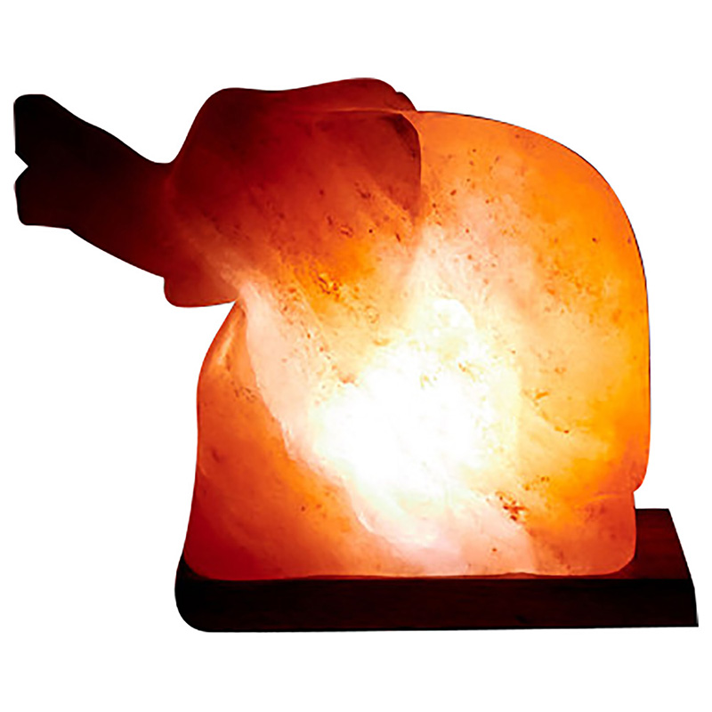 Himalayan Salt Animal Salt Lamp- Elephant Himalayan Salt Animal Salt Lamp- Elephant