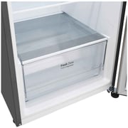 LG Refrigerator Top Freezer 340 Litres Door Cooling+ Multi Air Flow Smart Diagnosis Dark Graphite Steel GN-B432PQGB LG Refrigerator Top Freezer 340 Litres Door Cooling+ Multi Air Flow Smart Diagnosis Dark Graphite Steel GN-B432PQGB