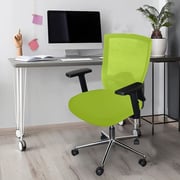 Mahmayi Sleekline T01B Green Office Chair – Mesh Ergonomic Chair For Office Cabin, Bay, Cubicle – Swivel Castor Wheels Adjustable Office Chair (Medium Back) Mahmayi Sleekline T01B Green Office Chair – Mesh Ergonomic Chair For Office Cabin, Bay, Cubicle – Swivel Castor Wheels Adjustable Office Chair (Medium Back)