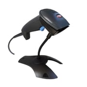 Pegasus PS-1146 Wired 1D Barcode Scanner With Stand-Black-New-USB Pegasus PS-1146 Wired 1D Barcode Scanner With Stand-Black-New-USB
