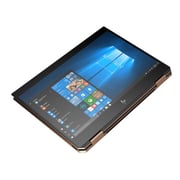 HP Spectre x360 13-AP0009NE Convertible Touch Laptop - Core i7 2GHz 16GB 1TB Shared Win10 13.3inch FHD Dark Ash Silver