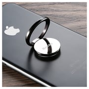 Benks Iring 360 Magnetic Circle Type Rotating Metal Ring Kickstand Black For Mobile Phone - 600455