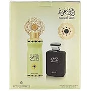 Sarah's Awwal Oud Perfume Gift Set For Women Edp 100ml + Deo 200ml Set Sarah's Awwal Oud Perfume Gift Set For Women Edp 100ml + Deo 200ml Set