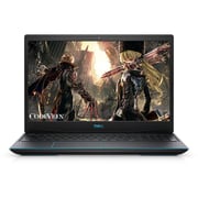 Dell G3-3500 Gaming Laptop - Core i5 10300H 4.5GHz 8GB 256GB GTX-1650 4GB Win10 15.6Inch FHD Eclipse Black English Keyboard 2 Pin Adapter