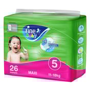 Fine Baby Diapers Size 5 Economy Pack- 26 Diapers Fine Baby Diapers Size 5 Economy Pack- 26 Diapers