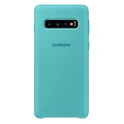 Samsung Silicon Cover Green For Samsung Galaxy S10 Plus Samsung Silicon Cover Green For Samsung Galaxy S10 Plus