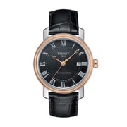 Tissot Bridge Port Black Leather Men Watch T097.407.26.053.00 Tissot Bridge Port Black Leather Men Watch T097.407.26.053.00