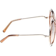 Chloe Round Gold Sunglasses For Women CE120S-735-58 Chloe Round Gold Sunglasses For Women CE120S-735-58