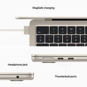 Apple MacBook Air 13.6-inch (2022) - M2 Chip 8GB 512GB 10-core GPU Starlight English/Arabic Keyboard Apple MacBook Air 13.6-inch (2022) - M2 Chip 8GB 512GB 10-core GPU Starlight English/Arabic Keyboard