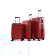 Para John Lightweight 3-pieces Abs Hard Side Travel Luggage Trolley Bag Set With Lock For Unisex Hard Shell Strong Para John Lightweight 3-pieces Abs Hard Side Travel Luggage Trolley Bag Set With Lock For Unisex Hard Shell Strong