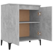 Vidaxl Sideboard Concrete Grey 60x35x70 Cm Chipboard Vidaxl Sideboard Concrete Grey 60x35x70 Cm Chipboard