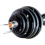 Miracle Fitness 175 Kg Body Pump Set - 72 Inches Olympic Bar With Collars & Weight Plates
