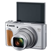 كانون باور شوت SX740 HS كاميرا رقمية فضية