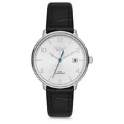 Omax Dome Series Black Leather Analog Watch For Women DCD002P62B Omax Dome Series Black Leather Analog Watch For Women DCD002P62B