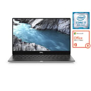 Dell XPS 13 9380 Touch Laptop - Core i7 1.8GHz 16GB 2TB Shared Win10 13.3inch UHD Silver + Pre-loaded MS Office
