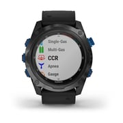 Garmin 010-02132-11 Descent Mk2i Titanium Carbon Grey with Black Band Smartwatch