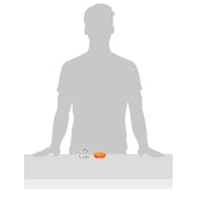 Zest Candle 12-Piece Floating Candles, 3-Inch, Orange Zest Candle 12-Piece Floating Candles, 3-Inch, Orange
