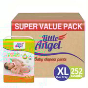 Little Angel Baby Diaper Pants, X-Large - (252 Count) Little Angel Baby Diaper Pants, X-Large - (252 Count)