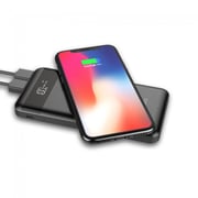 Yesido 10000mAh Portable Wireless Dual USB Power Bank - WHITE Yesido 10000mAh Portable Wireless Dual USB Power Bank - WHITE