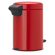 Brabantia 112140 Pedal Bin NewIcon 3Litre Passion Red