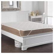 Mattress Protector Quilted Twin 120 x200cm White Mattress Protector Quilted Twin 120 x200cm White