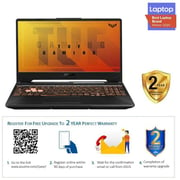 Asus FX506LU-HN106T Gaming Laptop - Core i7 2.2GHz 16GB 1TB 6GB Win10 15.6inch FHD Black English/Arabic Keyboard