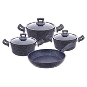 Buy Hascevher Granit 7 Pcs Cookware Set Online in UAE Sharaf DG