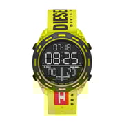 Diesel Crusher Yellow Nylon Men Watch DZ1895 Diesel Crusher Yellow Nylon Men Watch DZ1895