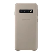 Samsung Leather Cover Grey For Galaxy S10 Plus Samsung Leather Cover Grey For Galaxy S10 Plus