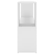 Vidaxl Book Cabinet White 100x24x63 Cm Engineered Wood Vidaxl Book Cabinet White 100x24x63 Cm Engineered Wood