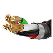 Baseus C-Shaped Light Intelligent Power Off Lightning Cable Black 1m Baseus C-Shaped Light Intelligent Power Off Lightning Cable Black 1m