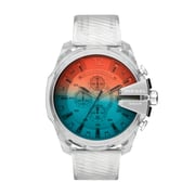 Diesel Mega Chief Transparent Plastic Men Watch DZ4515 Diesel Mega Chief Transparent Plastic Men Watch DZ4515