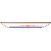 Samsung Bezel TV Frame 43inch Teak Samsung Bezel TV Frame 43inch Teak